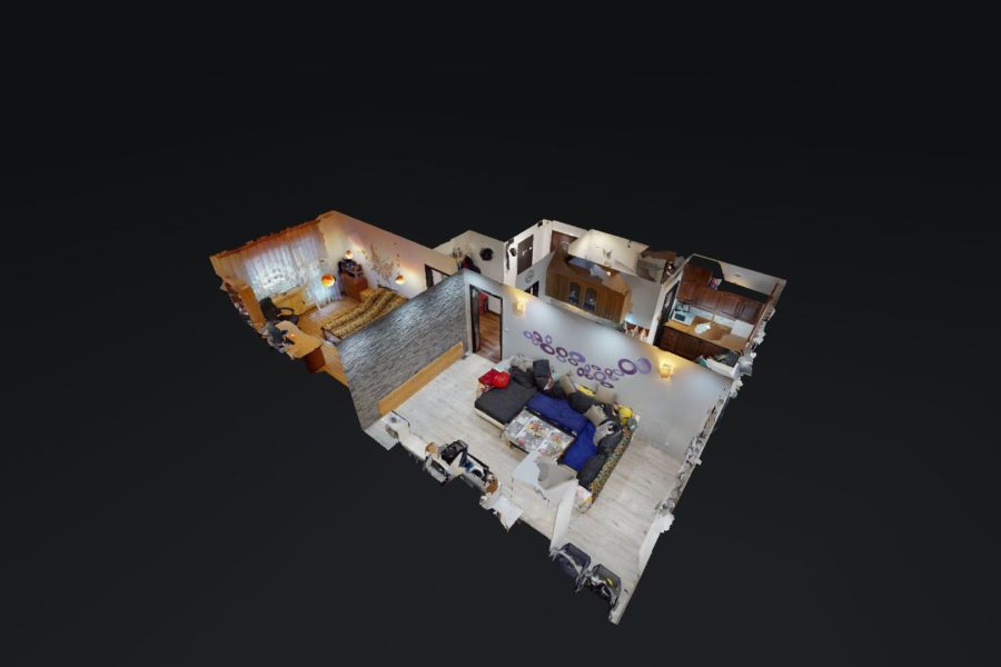 PREDANÝ – Predaj zrekonštruovaného 2ib na Fončorde (64 m2), 3D obhliadka a 2D + 3D pôdorys