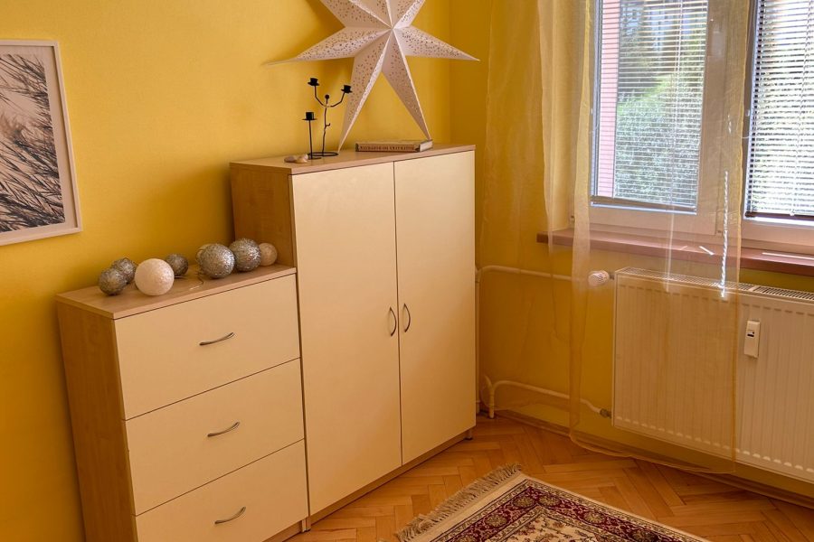 PRENAJATÝ – Sídlisko Fončorda – Prenájom 3,5 izb. bytu (80 m2) s balkónom a výťahom v 4. posch. bytovke na ulici Spojová