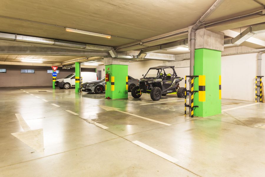 Prenájom slnečného 3 ib (96,83 m2) s terasou (17,06 m2) a garážovým parkovaním (13,10 m2) na Belvederi