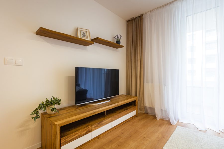 Lokalita Centrum – Prenájom 2 izb. bytu (55 m2) v novostavbe na ul. Námestie SNP s balkónom, pivnicou a garážovým parkovaním, Zvolen