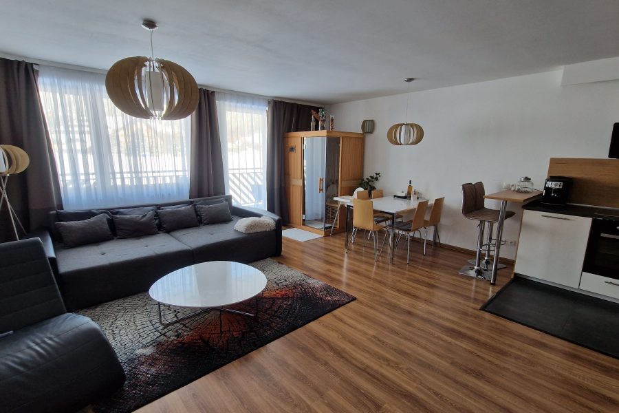 Lokalita Donovaly – Predaj 2 izb. APARTMÁNU (64 m2) v novostavbe na svahu s balkónom, pivnicou, parkovaním a infrasaunou