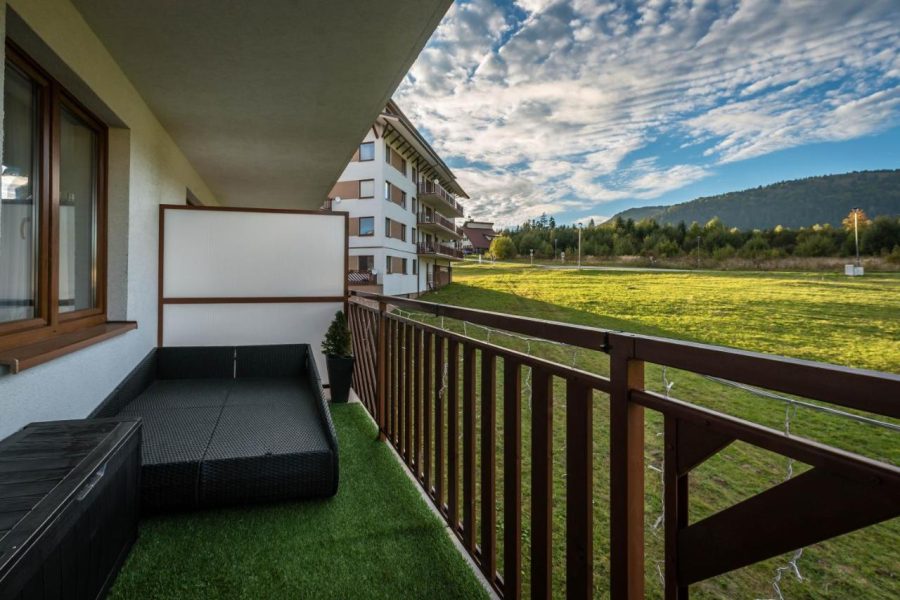 Lokalita Donovaly – Predaj 2 izb. APARTMÁNU (64 m2) v novostavbe na svahu s balkónom, pivnicou, parkovaním a infrasaunou