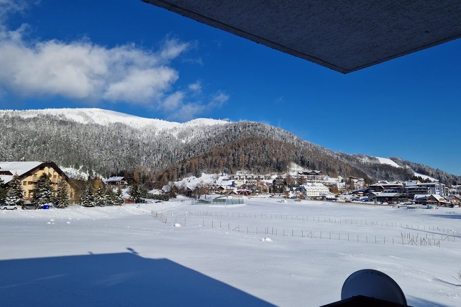 Lokalita Donovaly – Predaj 2 izb. APARTMÁNU (64 m2) v novostavbe na svahu s balkónom, pivnicou, parkovaním a infrasaunou